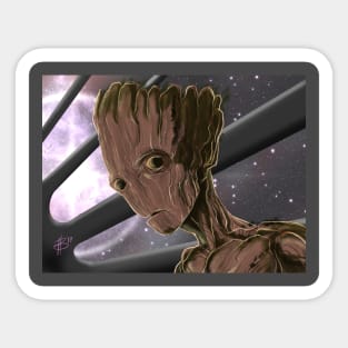 I Am Groot Sticker